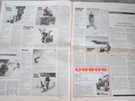 Koneviesti 1996 nr 20 - Investointituet ja ylituotanto, Moottorilumilingot - Seuraava aste lumilapiosta, Konekentän laidalta - Maatalousmaa tuontiruuan vaarassa, ym.