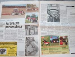 Koneviesti 1996 nr 20 - Investointituet ja ylituotanto, Moottorilumilingot - Seuraava aste lumilapiosta, Konekentän laidalta - Maatalousmaa tuontiruuan vaarassa, ym.