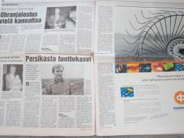 Koneviesti 1996 nr 20 - Investointituet ja ylituotanto, Moottorilumilingot - Seuraava aste lumilapiosta, Konekentän laidalta - Maatalousmaa tuontiruuan vaarassa, ym.