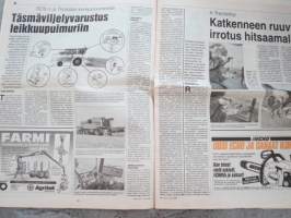 Koneviesti 1996 nr 18 - Pienasiakkaat sähkömarkkinoille, Karjatila 96 Tampereella - Vähän kävijöitä, mutta tyytyväisiä, Konekentän laidalta - Kesän opetukset, ym.