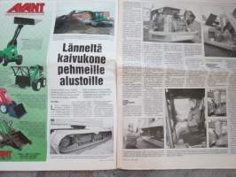 Koneviesti 1996 nr 18 - Pienasiakkaat sähkömarkkinoille, Karjatila 96 Tampereella - Vähän kävijöitä, mutta tyytyväisiä, Konekentän laidalta - Kesän opetukset, ym.