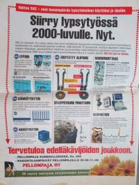 Koneviesti 1996 nr 18 - Pienasiakkaat sähkömarkkinoille, Karjatila 96 Tampereella - Vähän kävijöitä, mutta tyytyväisiä, Konekentän laidalta - Kesän opetukset, ym.