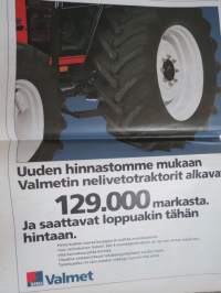 Koneviesti 1996 nr 13 -takaisin kyntöön?,Täydennys kevennetyn muokkauksen koneketjuun,Mansikki 96 Kuopiossa - Luomukoneet hyvin esillä,Ostorenkaat hintavetureina,ym.