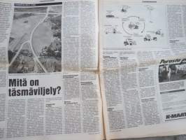 Koneviesti 1996 nr 12 - Täsmäviljely ponnistaa eteenpäin, Mikä on täsmäviljely?, Nivelakselin kunnostus, Monitoimi-traktori, Viljelyrengas kehitti liekitinproton,ym.