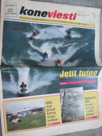 Koneviesti 1996 nr 11 - Elinkelpoisuus ei ole kilpailukyvyn mittari, Kemira Grassland - Mieliala maassa, Agroman konemallisto laajenee - Uusiin länsituotteisiin, ym.