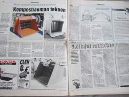 Koneviesti 1996 nr 11 - Elinkelpoisuus ei ole kilpailukyvyn mittari, Kemira Grassland - Mieliala maassa, Agroman konemallisto laajenee - Uusiin länsituotteisiin, ym.