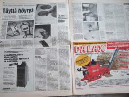 Koneviesti 1996 nr 11 - Elinkelpoisuus ei ole kilpailukyvyn mittari, Kemira Grassland - Mieliala maassa, Agroman konemallisto laajenee - Uusiin länsituotteisiin, ym.