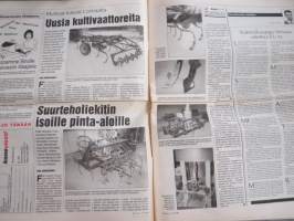 Koneviesti 1996 nr 5 - Kylvöäes sysäsi tutkijat liikkeelle, Tume Nordic 5006 ja automaattinen muokkaussyvyyden säätö, Multivat tulevat Loimaalta, ym.