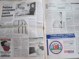 Koneviesti 1996 nr 5 - Kylvöäes sysäsi tutkijat liikkeelle, Tume Nordic 5006 ja automaattinen muokkaussyvyyden säätö, Multivat tulevat Loimaalta, ym.