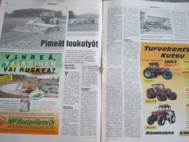 Koneviesti 1996 nr 5 - Kylvöäes sysäsi tutkijat liikkeelle, Tume Nordic 5006 ja automaattinen muokkaussyvyyden säätö, Multivat tulevat Loimaalta, ym.