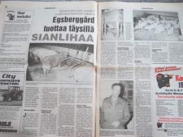 Koneviesti 1996 nr 5 - Kylvöäes sysäsi tutkijat liikkeelle, Tume Nordic 5006 ja automaattinen muokkaussyvyyden säätö, Multivat tulevat Loimaalta, ym.