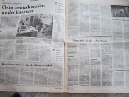 Koneviesti 1996 nr 5 - Kylvöäes sysäsi tutkijat liikkeelle, Tume Nordic 5006 ja automaattinen muokkaussyvyyden säätö, Multivat tulevat Loimaalta, ym.