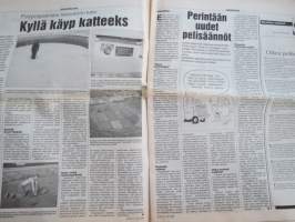 Koneviesti 1996 nr 2 - Kehittyneempiä klapikattiloita, Pintavialliset elementit kierrätykseen - Ylioppilaskylästä lietesäiliöksi, Avant ruuvikääntäjä, ym.