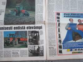 Koneviesti 1996 nr 2 - Kehittyneempiä klapikattiloita, Pintavialliset elementit kierrätykseen - Ylioppilaskylästä lietesäiliöksi, Avant ruuvikääntäjä, ym.