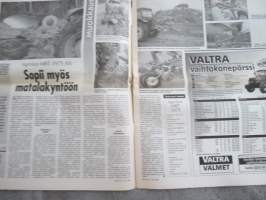 Koneviesti 1997 nr 22 - Omat ja yhteiset asiat kuntoon, Agrolux MRT 3975 AX - Sopii myös matalakyntöön, Puimurimyynti hyvässä kasvussa, Viljelytekniikka, ym.