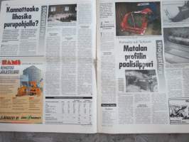 Koneviesti 1997 nr 22 - Omat ja yhteiset asiat kuntoon, Agrolux MRT 3975 AX - Sopii myös matalakyntöön, Puimurimyynti hyvässä kasvussa, Viljelytekniikka, ym.