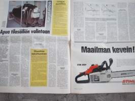 Koneviesti 1997 nr 22 - Omat ja yhteiset asiat kuntoon, Agrolux MRT 3975 AX - Sopii myös matalakyntöön, Puimurimyynti hyvässä kasvussa, Viljelytekniikka, ym.
