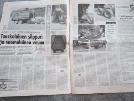Koneviesti 1997 nr 18 -  Perhemetsätaloudella edessä neuvolapäivä, JF Tuhti 125-tarkkussilppurivaunu, John Deere SE, Zetor 41-sarja, Karjatalous, ym.