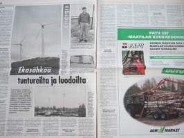 Koneviesti 1997 nr 17 - Bioenergian käyttö polkee paikallaan,Raskas äes koville maille,EM-vetokisat Saksassa, SM-kynnöt kiteellä,Luomu, tarkastettua maanviljelyä,ym.