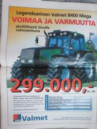 Koneviesti 1997 nr 17 - Bioenergian käyttö polkee paikallaan,Raskas äes koville maille,EM-vetokisat Saksassa, SM-kynnöt kiteellä,Luomu, tarkastettua maanviljelyä,ym.
