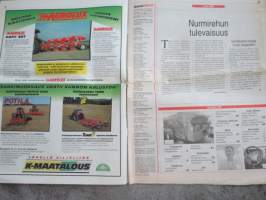 Koneviesti 1997 nr 13 - Nurmirehun tulevaisuus, Kenellä komein kuukuljin?, Esa maalla ja ilmassa, Kesänäyttelyistä poimittua, Ostaminen ulkomailta, ym.
