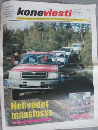 Koneviesti 1997 nr 10 - Nelivedot maastossa, Kauppa panostaa omiin näyttelyihin, Massey Ferguson 4200-sarja -Kolmisatasten korvaajat,Kasvu jatkuu myös alkuvuonna,ym.