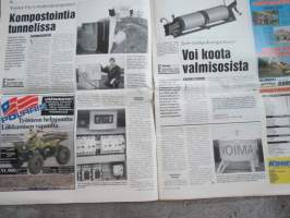 Koneviesti 1997 nr 10 - Nelivedot maastossa, Kauppa panostaa omiin näyttelyihin, Massey Ferguson 4200-sarja -Kolmisatasten korvaajat,Kasvu jatkuu myös alkuvuonna,ym.