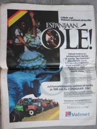 Koneviesti 1997 nr 8 - Kiedontamuovi hyötykäyttöön, Dieselmoottorin korjaus, osa III - Moottorin kokoamista, Vetovoiman ja vetotehon tarve - Suorakylvökoneessa, ym.