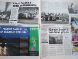 Koneviesti 1997 nr 7 - Onko turpeella tulevaisuutta?, Kuuden kiedontakoneen paalausurakka päätökseen,Nurmikoneet -Plussat ja miinukset,Arvostelun taustakommentit,ym.