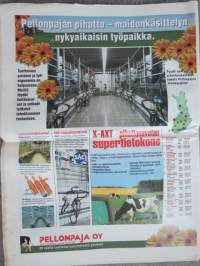 Koneviesti 1997 nr 7 - Onko turpeella tulevaisuutta?, Kuuden kiedontakoneen paalausurakka päätökseen,Nurmikoneet -Plussat ja miinukset,Arvostelun taustakommentit,ym.