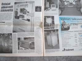 Koneviesti 1997 nr 6 - Muokkausajankohta ja typpiriskit, Siman traktorit, urakoitsijakoneet Sima-näyttelyn päätähtiä, Elhon niittomurskaimet rynnistävät Ranskaan,ym.