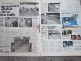 Koneviesti 1997 nr 6 - Muokkausajankohta ja typpiriskit, Siman traktorit, urakoitsijakoneet Sima-näyttelyn päätähtiä, Elhon niittomurskaimet rynnistävät Ranskaan,ym.