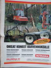 Koneviesti 1997 nr 4 - &quot;Helpot&quot; investoinnit jatkuvat, Tosi miehen iso Linkku, Traktorin veroinen raivaus-jyrsin, Kirovits-traktorissa on voimaa ja rautaa, ym.