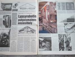 Koneviesti 1997 nr 3 - Dieseleitä puoli vuosisataa,Dieselmoottorin korjaus,osa I -Sylinterikannen kunnostus,Renkaan irrottaja,Torju torjunta-aineiden liikakäyttö,ym.
