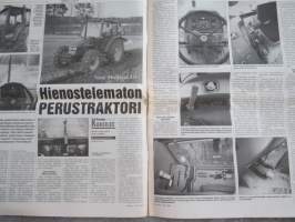 Koneviesti 1997 nr 2 - Projekteista kohti pysyvää, New Holland L85 - Hienostelematon perustraktori, Lumilana, Starttilannos-tekniikan menetelmät, ym.