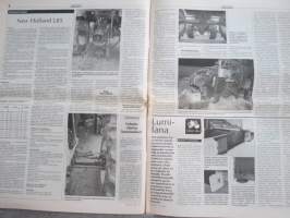 Koneviesti 1997 nr 2 - Projekteista kohti pysyvää, New Holland L85 - Hienostelematon perustraktori, Lumilana, Starttilannos-tekniikan menetelmät, ym.