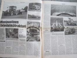 Koneviesti 1997 nr 1 - Kustannusjahtia tehostettava, Monipuolinen järjestelmätraktori, Veikko Lifflanderin traktoriproto - Kymmenen vuoden työ, ym.