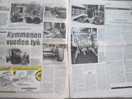 Koneviesti 1997 nr 1 - Kustannusjahtia tehostettava, Monipuolinen järjestelmätraktori, Veikko Lifflanderin traktoriproto - Kymmenen vuoden työ, ym.