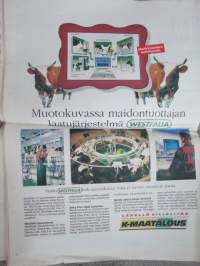 Koneviesti 1997 nr 1 - Kustannusjahtia tehostettava, Monipuolinen järjestelmätraktori, Veikko Lifflanderin traktoriproto - Kymmenen vuoden työ, ym.
