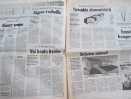 Koneviesti 1998 nr 24 - Mukavuudella on hintansa, Suursäkintyhjennin, haarukkatrukki, klapikone, paalipihti... - Monitoimilaite etukuormaimeen, Riskit kuriin, ym.