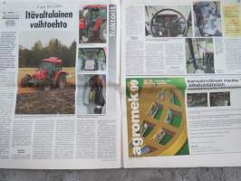 Koneviesti 1998 nr 24 - Mukavuudella on hintansa, Suursäkintyhjennin, haarukkatrukki, klapikone, paalipihti... - Monitoimilaite etukuormaimeen, Riskit kuriin, ym.