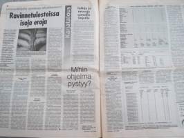 Koneviesti 1998 nr 24 - Mukavuudella on hintansa, Suursäkintyhjennin, haarukkatrukki, klapikone, paalipihti... - Monitoimilaite etukuormaimeen, Riskit kuriin, ym.