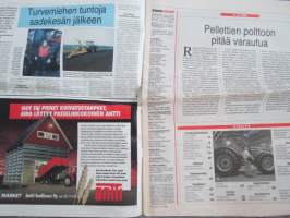 Koneviesti 1998 nr 23 - Pellettien polttoon pitää varautua,Kokonaisurakointi à la Speziali, Mukava katkos syksyn pimeyteen,Euroopan suurin maatalouskonenäyttely, ym.