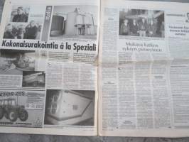 Koneviesti 1998 nr 23 - Pellettien polttoon pitää varautua,Kokonaisurakointi à la Speziali, Mukava katkos syksyn pimeyteen,Euroopan suurin maatalouskonenäyttely, ym.