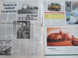 Koneviesti 1998 nr 23 - Pellettien polttoon pitää varautua,Kokonaisurakointi à la Speziali, Mukava katkos syksyn pimeyteen,Euroopan suurin maatalouskonenäyttely, ym.