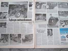 Koneviesti 1998 nr 22 - Laatuhankkeelle tulee kiire, Claas show - Peltopäivät Unkarissa, Isojoen Konehalli kasvoi, Keenan-apevaunun kelasekoittimella, ym.