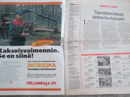 Koneviesti 1998 nr 21 - Täsmätekniikkaa lietteenlevitykseen, Fordissa vähiten vikoja, Valtra Valmetilta Traktori-haitekkiä, Elmian hallit täyttyivät, ym.