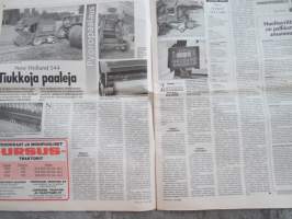 Koneviesti 1998 nr 18 -Kasvipeitevaatimuksesta kasvipeitesuunnitteluun,New Holland 544 -Tiukkoja paaleja,Tume Nordic 5606 ja automaattinen muokkaussyvyyden säilytys.