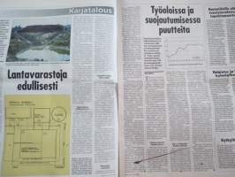 Koneviesti 1998 nr 18 -Kasvipeitevaatimuksesta kasvipeitesuunnitteluun,New Holland 544 -Tiukkoja paaleja,Tume Nordic 5606 ja automaattinen muokkaussyvyyden säilytys.
