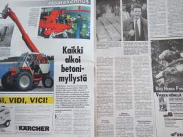 Koneviesti 1998 nr 18 -Kasvipeitevaatimuksesta kasvipeitesuunnitteluun,New Holland 544 -Tiukkoja paaleja,Tume Nordic 5606 ja automaattinen muokkaussyvyyden säilytys.